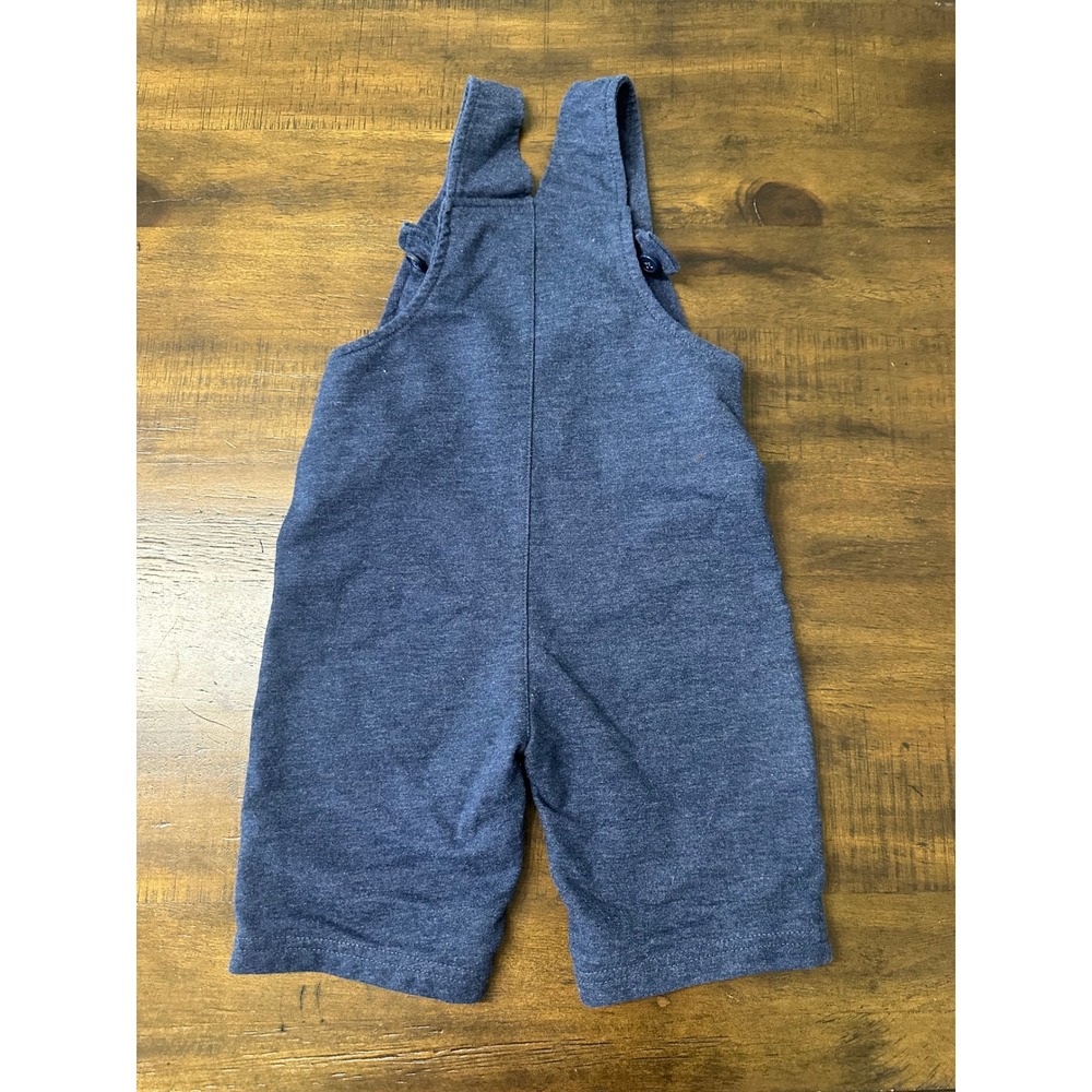 Disney Baby Tigger Overalls Blue Heathered Jersey Knit 24M Winnie Pooh - Picture 5 of 5